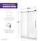 Anzzi Madam 60" x 76" Frameless Sliding Shower Door in Chrome with Handle SD-AZ13-02CH - alternate 4